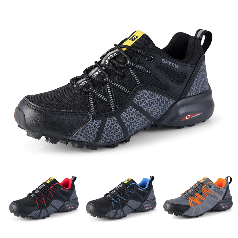 Clipless Mtb Shoes - 남녀 공용 사이클링 스니커즈 방수 자전거