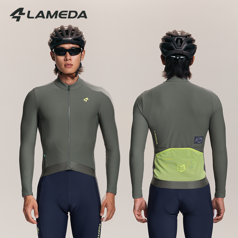 Cycling Gear Jacket - LAMEDA 겨울용 플리스 남성 로드 바이크
