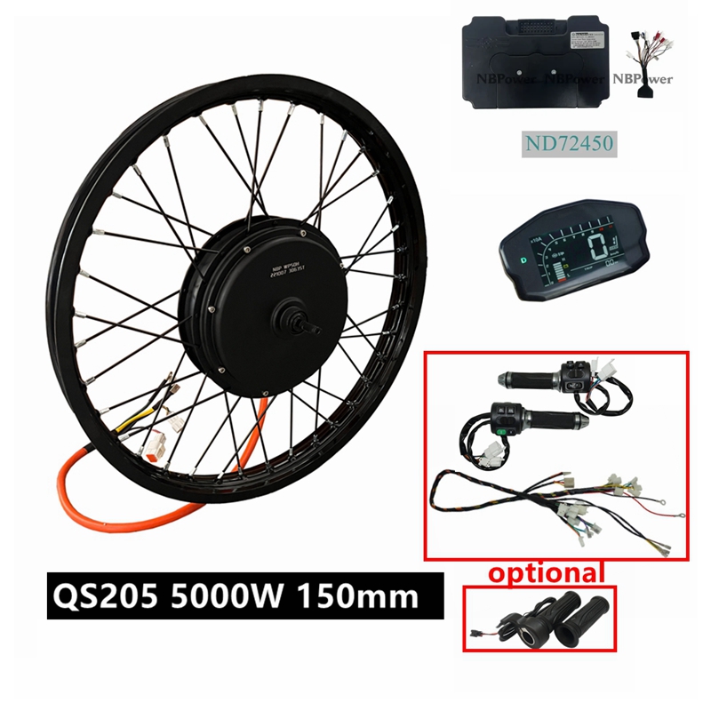 Cycling Gear Display - NBpower/QS205 V3 72v 5000W 전기 자전거