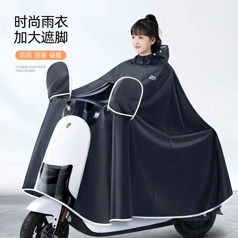 두꺼운 옥스포드 방수 레인 기어 레인 판초 자전거 전기 - Cycling Gear Jacket 리뷰 및 가격