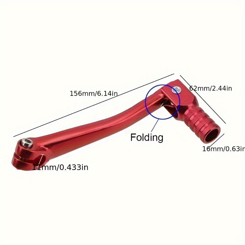 1pc 알루미늄 오토바이 CNC 모토 접이식 기어 시프 - Cyclocross Gearing 리뷰 및 가격