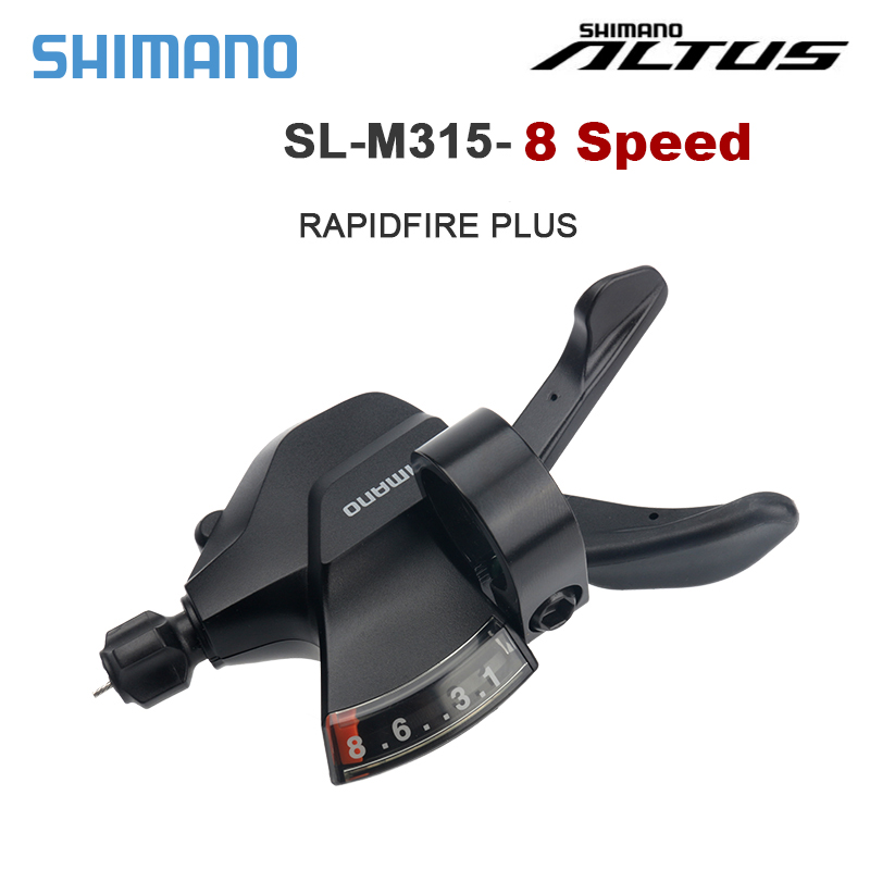 시마노 M315 7 8 단 MTB 시프터, Altus  - Cycling Gear Display 리뷰 및 가격