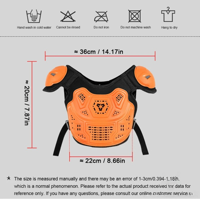 키즈 모토 풀 아머 세트, 모토크로스 보호 조끼 재킷, - Cycling Gear Jacket 리뷰 및 가격