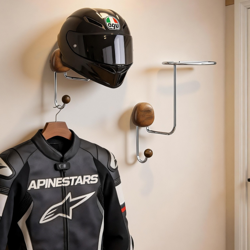 벽걸이 헬멧 보관 랙 무타공 헤비듀티 헬멧 디스플레이  - Cycling Gear Display 리뷰 및 가격