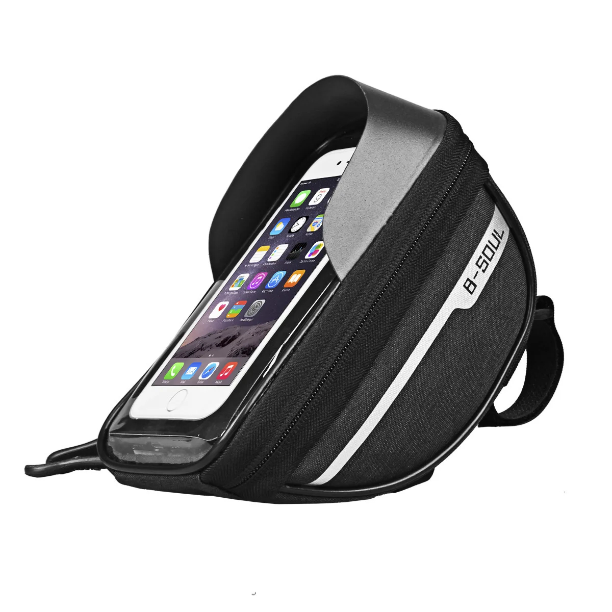 방수 터치스크린 자전거 핸들바 가방 (차양 커버 포함) - Cycling Gear Pouch 리뷰 및 가격